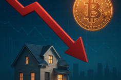 Продажбите на нови домове спадат с почти 20% до най-ниското ниво от 2022 г.