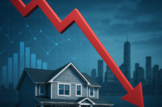 Продажбите на нови домове спадат до най-ниското ниво от 2022 г.